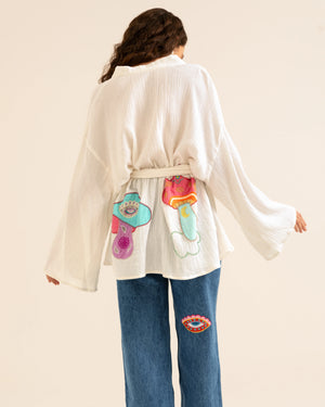 MIRAGE SHROOM KIMONO VICTORIA LEIVISSA