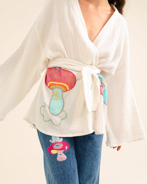 MIRAGE SHROOM KIMONO VICTORIA LEIVISSA