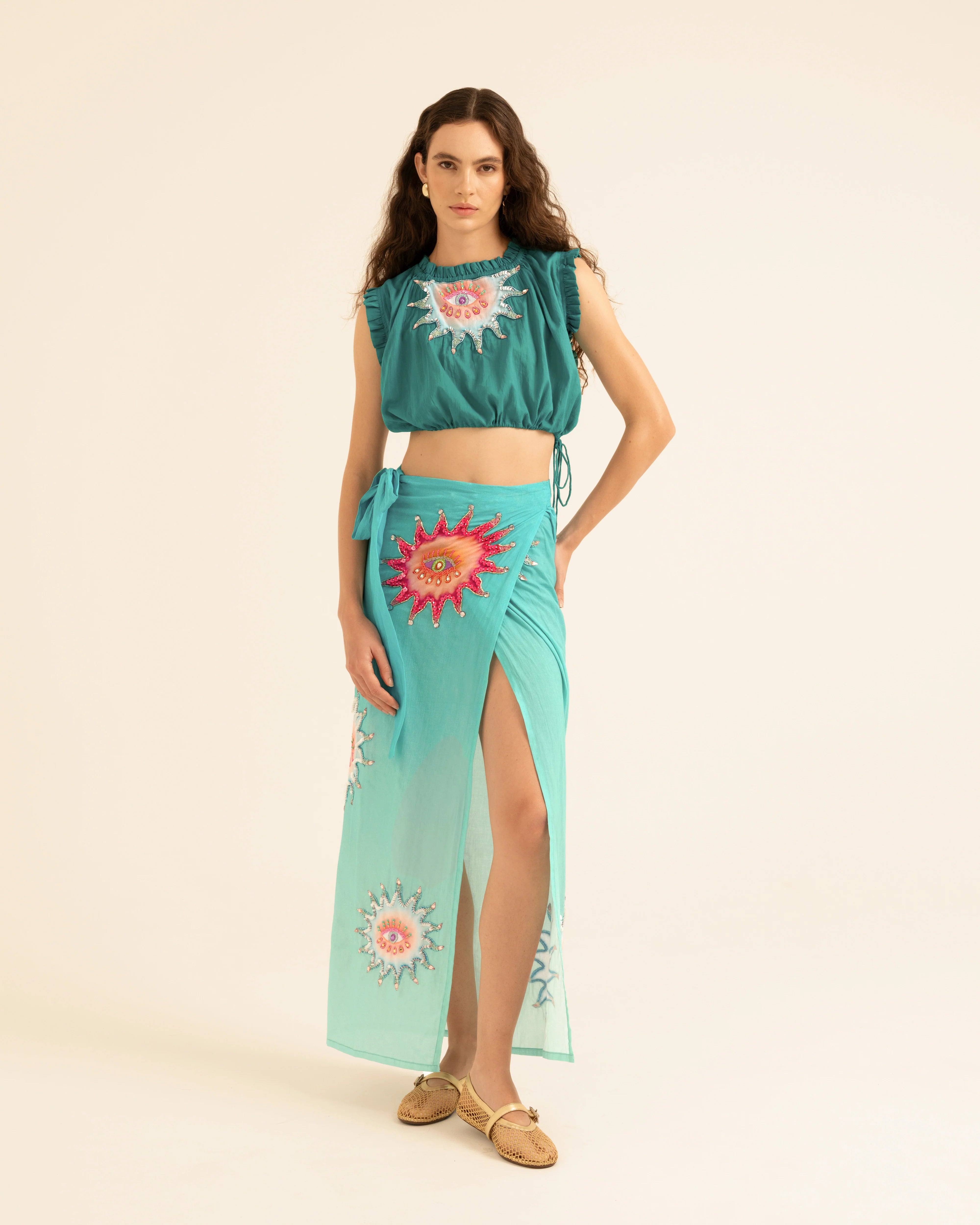 OCEAN MIRAGE PAREO SKIRT VICTORIA LEIVISSA