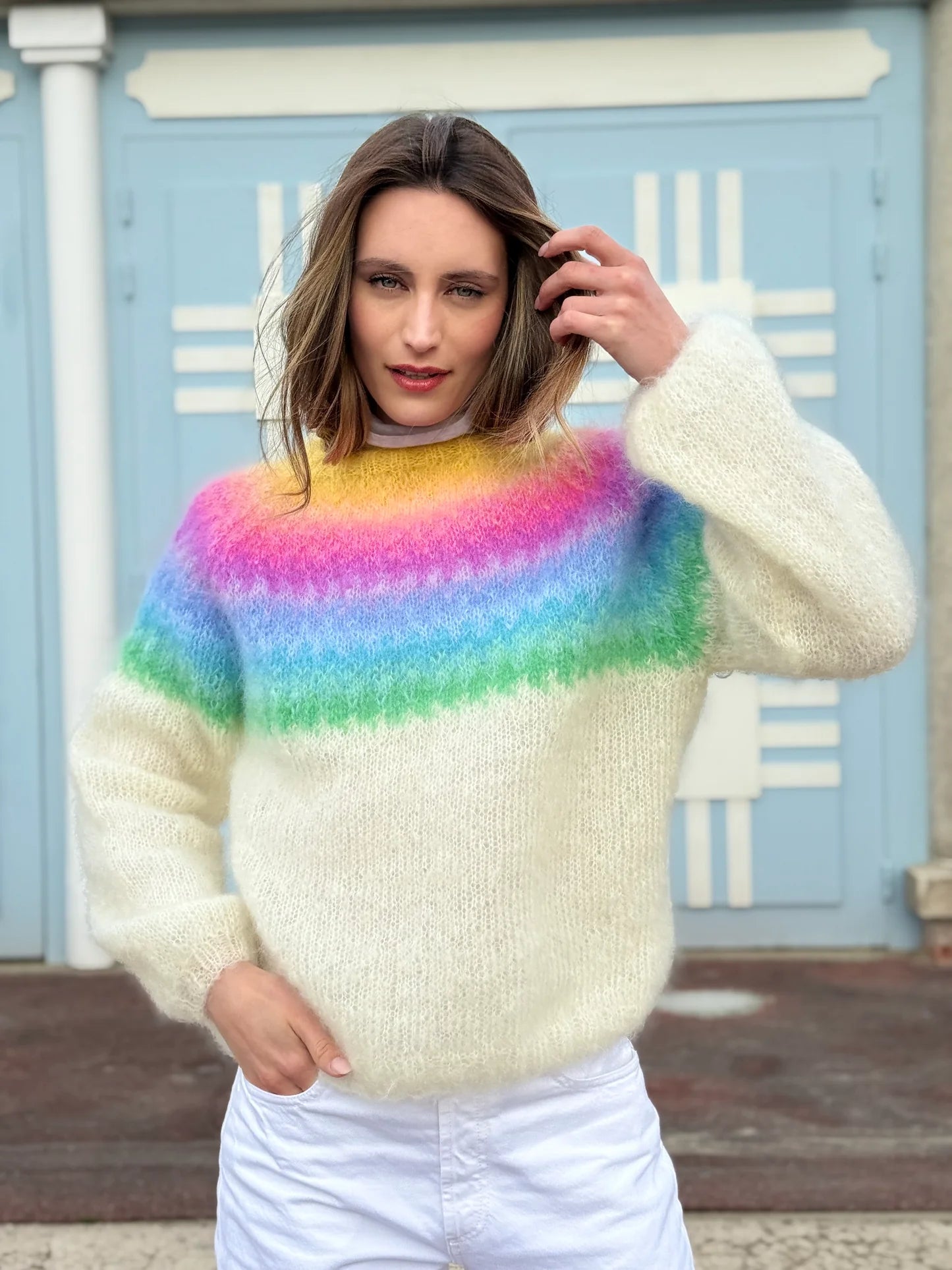 SWEATER RAINBOW PASTELS